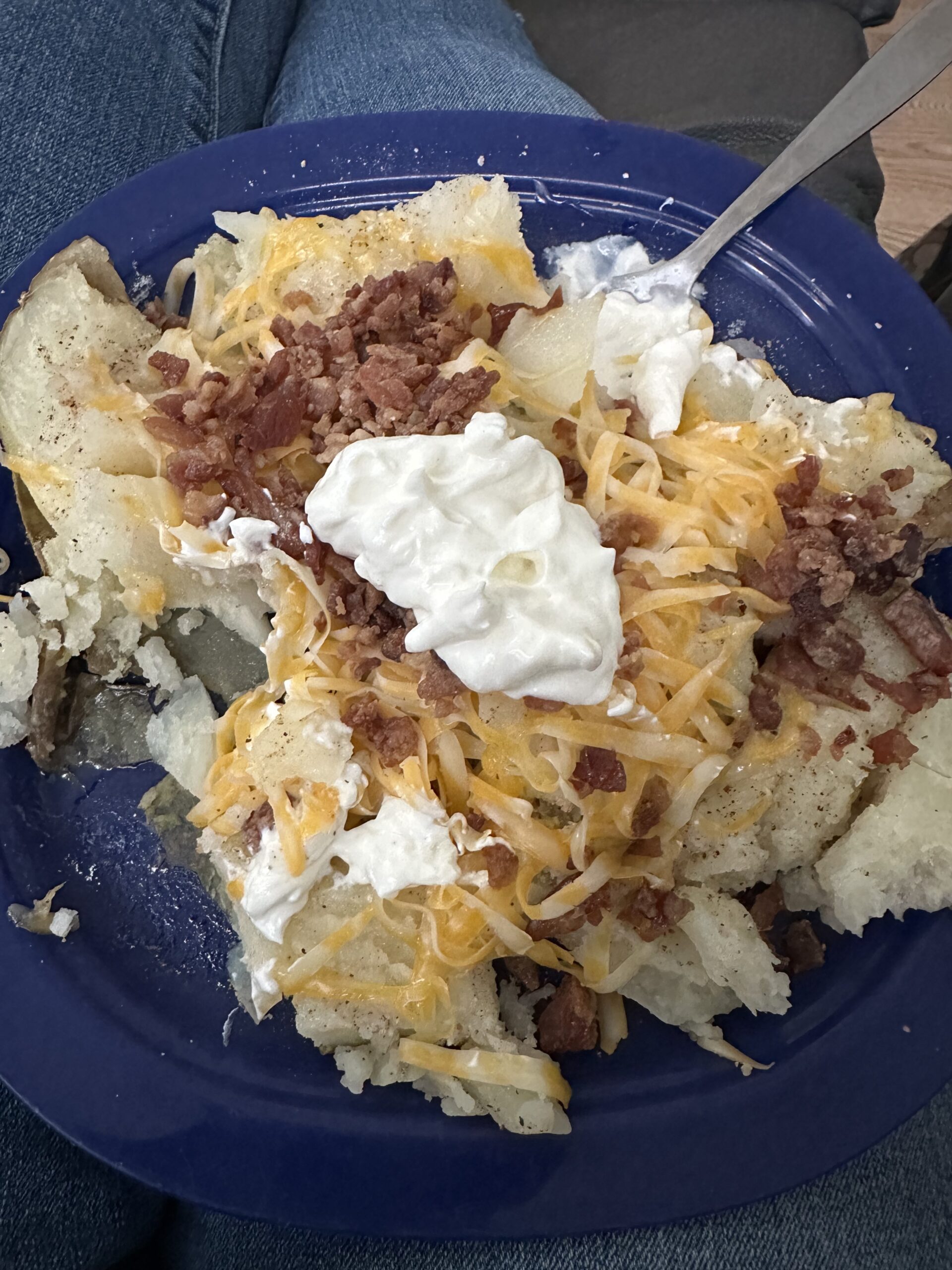 Easy Loaded Baked Potato Dinner