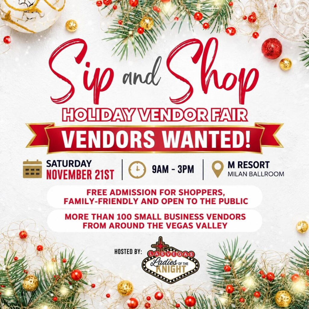 Holiday Sip & Shop at M Resort on November 21, 2026