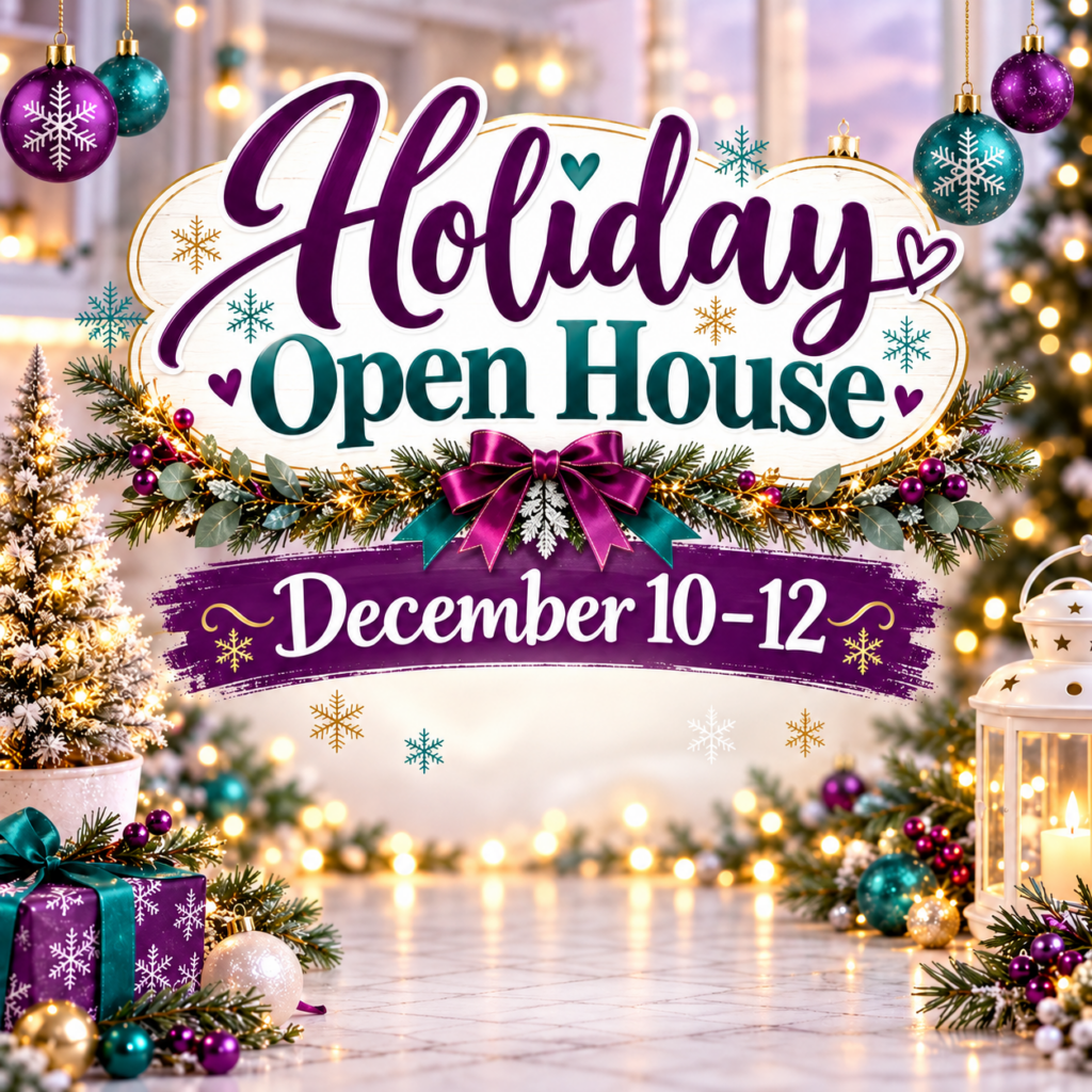 Holiday Open House December 10β12