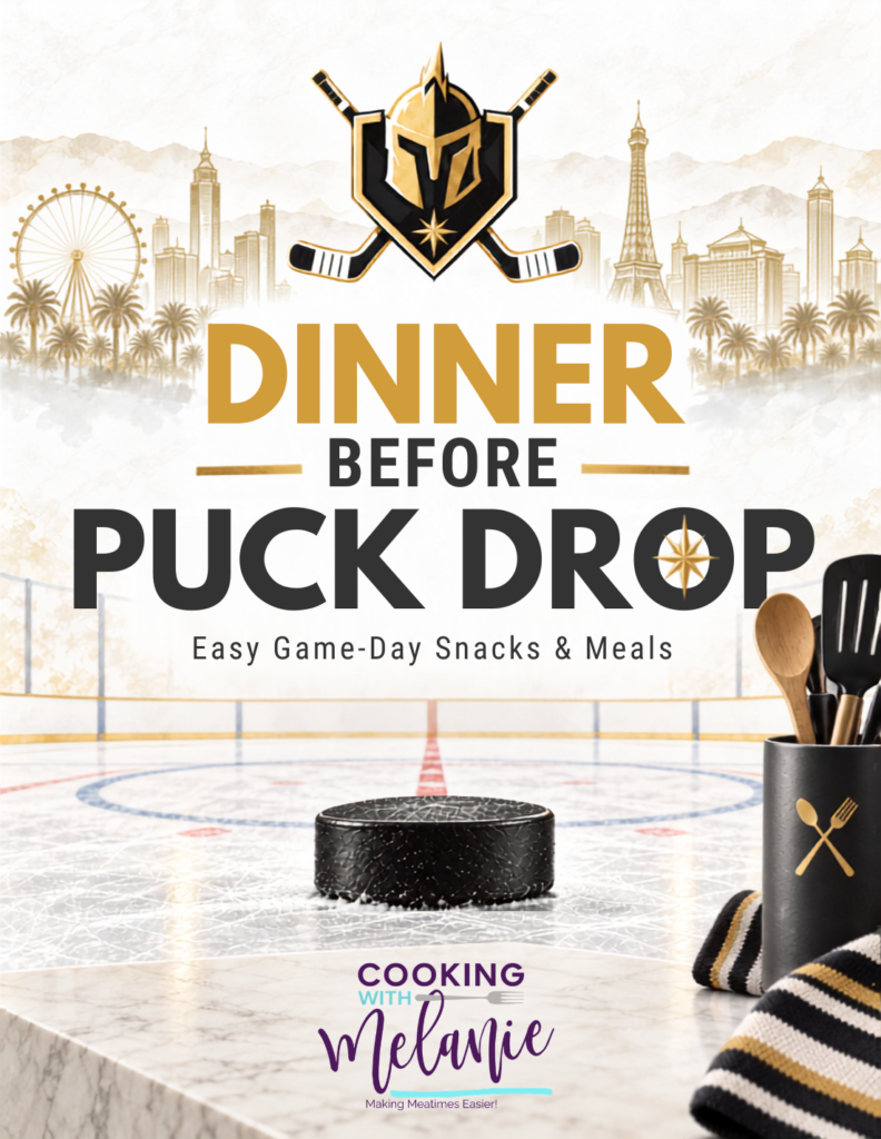 Dinner Before Puck Drop game-night recipe guide cover