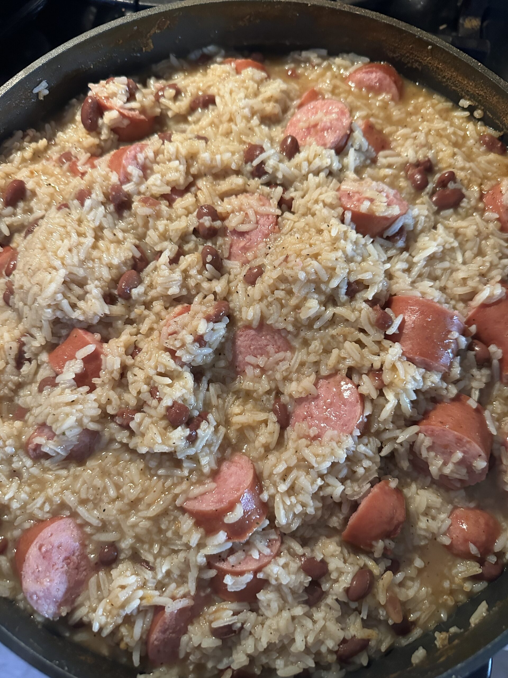 25-Minute Sausage, Red Beans & Rice
