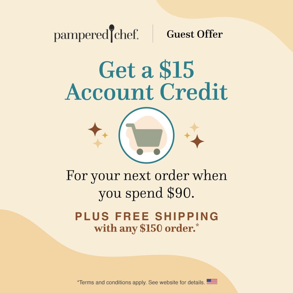 October Pampered Chef guest offer